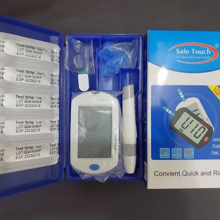 Safe Touch-Diabetes Checking Machine