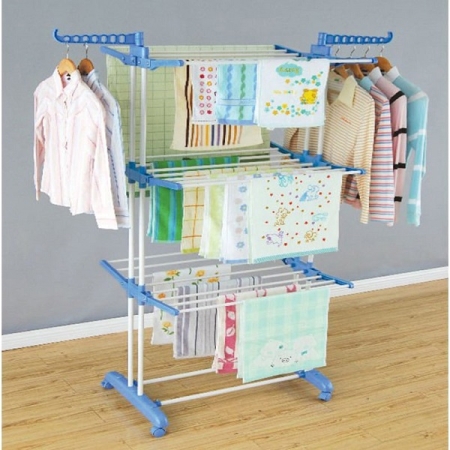 Three layer cloth hanger